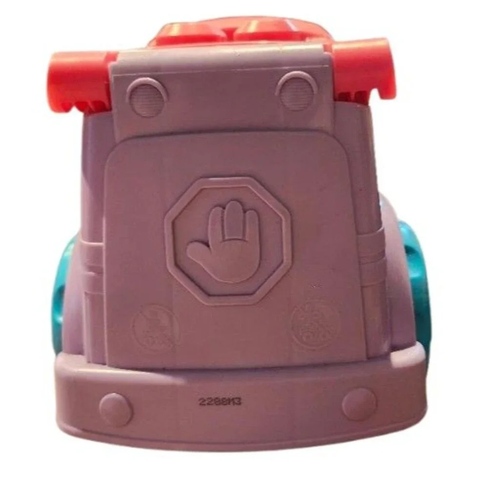 B2 Mega Bloks First Builders Purple Car Truck